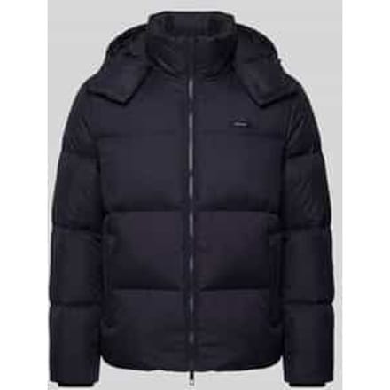 Regular fit donsjack met afneembare capuchon