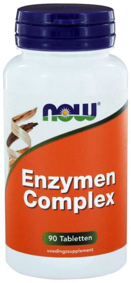 Now Foods - Super Enzymen Complex - Met 200 mg Betaïne - 90 Tabletten