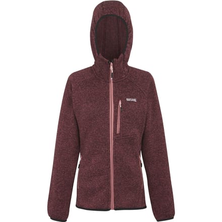 Regatta Dames Newhill Gevoerde Hoodie (Stofroze)