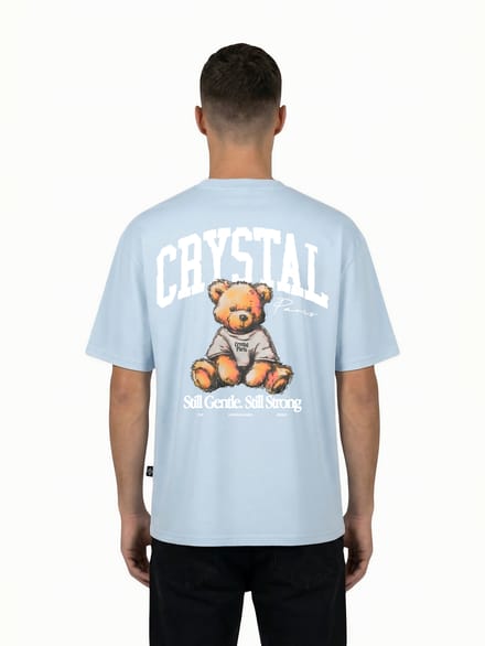 Crystal Paris Oversized T-shirt Gentle