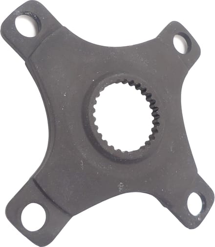 Crankstel Miranda Spider 47,5 mm voor Bosch Gen 4 4-arm - Zwart