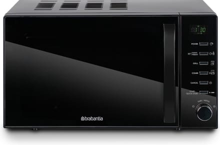 Brabantia BBEK1145DG Magnetron met Grillfunctie - Vrijstaand - 13 automatische kookprogramma's