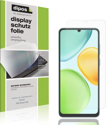 dipos – 4x Matte Beschermfolie geschikt voor Honor 500 Smart 5G | Krasbestendige & antireflecterende Screenprotector Ultra-Thin