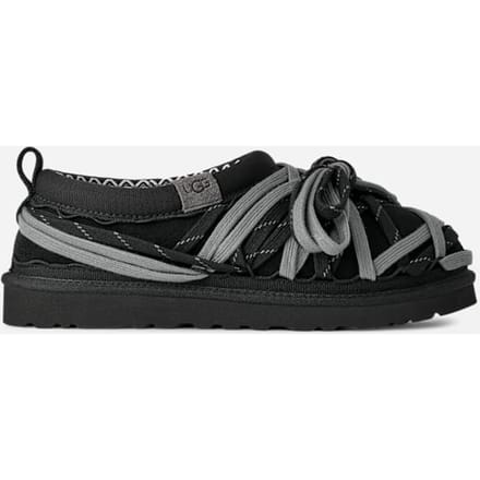 UGG® Tasman Lace in Black, Size 9, Suede/Polyester