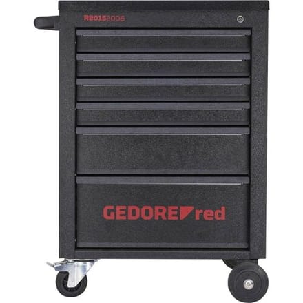 Gedore RED 3300012 Werkplaatswagen Plaatstaal Kleur (specifiek):Zwart