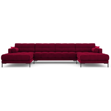 U-hoekbank Bali velvet | Cosmopolitan Design