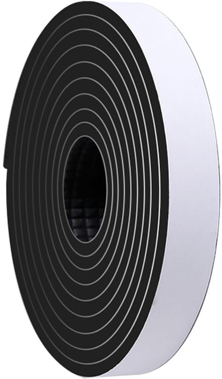 Geluidsabsorberende tape voor lattenbodem