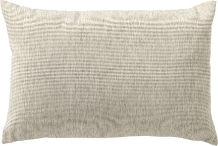 Dutch Decor KAI - buitenkussen 40x60 cm - waterafstotend en uv-bestendig - Ash - grijs