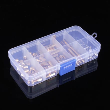 120 Stuks Mannelijk Vrouwelijk M3 Messing Afstandshouder Afstandsstuk PCB Board Schroeven Moer Assortiment