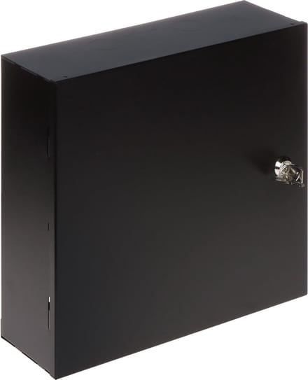 WL4 STC3-B zwarte universele afsluitbare stalen montage kast