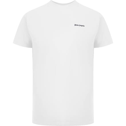 Palm Angels Classic Logo Wit T-shirt