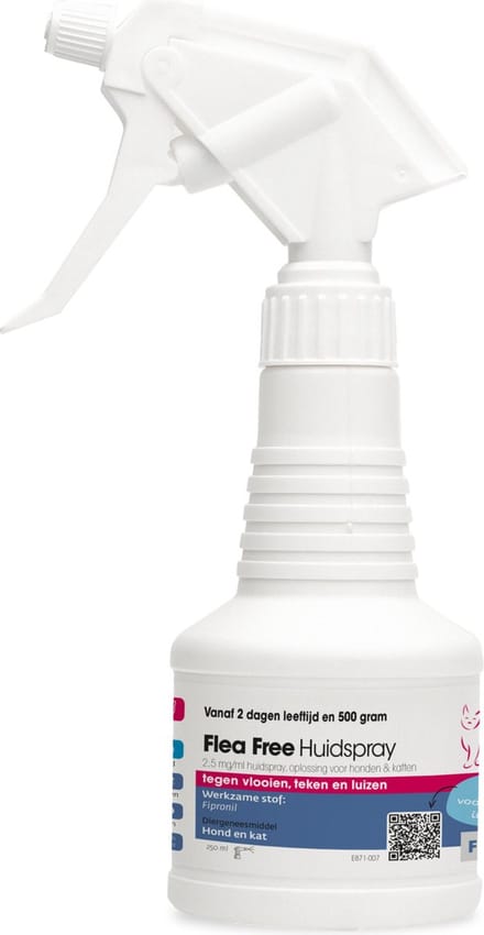 Exil flea free huidspray - 1 st à 250 ml