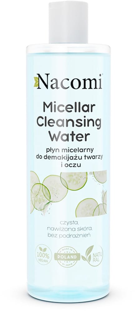 Nacomi Micellar Cleansing Water Met Kalmerende Werking 400ml.