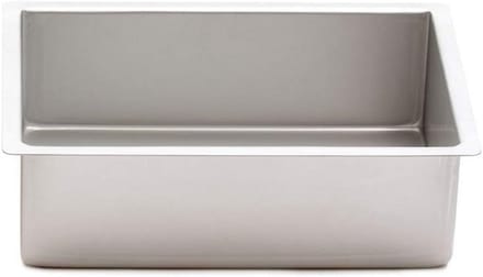 Professionele Rechthoekige Bakvorm 30x40x10 cm - Geanodiseerd Aluminium