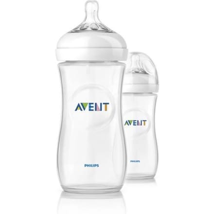 PHILIPS AVENT 2Biberons de 330ml Naturel SCF696/27
