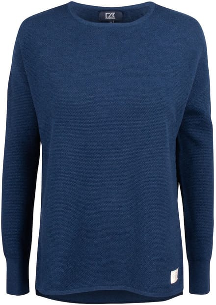 Cutter & Buck Carnation Sweater Dames 355427 - Navy Melange - S