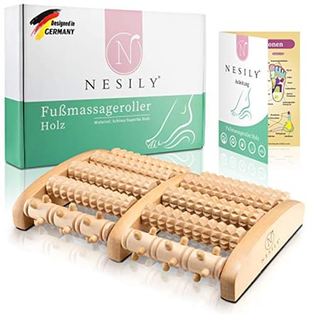 Premium Voetmassageroller van Hout voor Ontspanning en Blijvende Welzijn