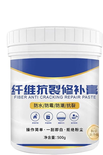 Muurreparatiepasta - Gatenvuller - Snel Herstellen - Langdurig Waterdicht - 500 gram - Wit