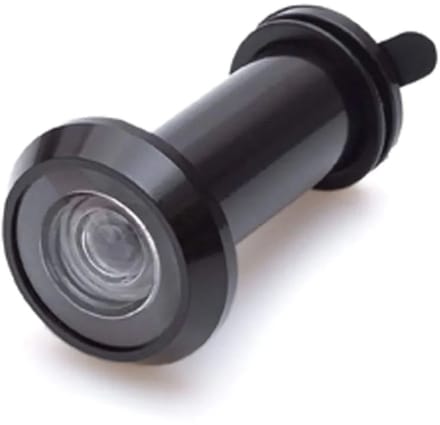 Dulimex Deurspion zichtveld 200° Ø16 mm 35-60 mm zwart