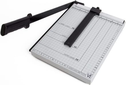 Papier Snijmachine - Snijapparaat - Papier Snijden - Robuust Ontwerp - A4 Formaat - Grijs