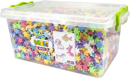 K'nex bouwblokken set pastel 5000 stuks creatief speelgoed.