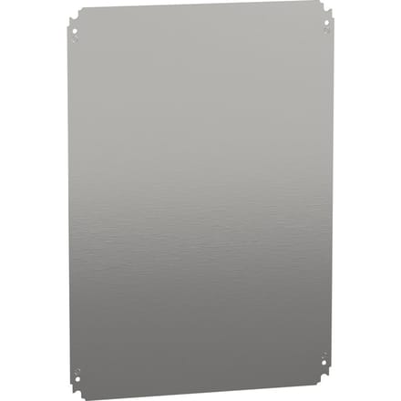 Schneider Electric NSYMM75 Eenvoudige montageplaat H700xB500mm van verzinkt staal Montageplaat Staal 1 stuk(s)