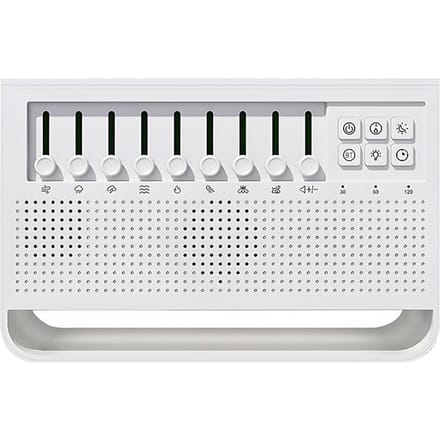 Diffuseur d'air à flamme simulée, humidificateur BT5.0, diffuseur d'aromathérapie ultrasonique de 200ml avec 2 blanc