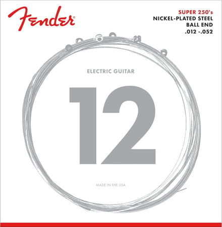 Fender 250H Snaren voor Elektrische Gitaar (12-52) Heavy