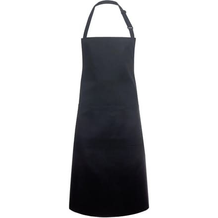 Karlowsky Oversized Bib Apron Basic with Buckle and Pocket KY133 - Black (ca. Pantone 419C) - 100 x 100 cm