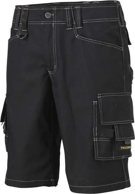 Tricorp Worker Canvas kort model - 502006 - zwart - Maat 64