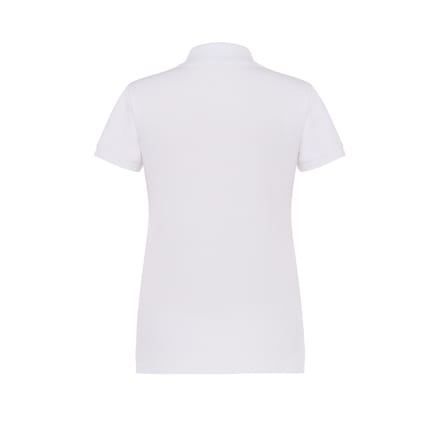 JHK Dames/Dames Effen Plus Poloshirt (Wit)