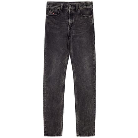 Diesel Heren D-Sark Washed Jeans (Zwart)