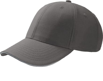 Jumada's - Baseball Cap - 6 Panelen - Katoen - Antraciet