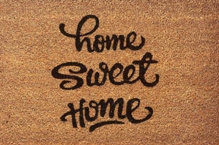 Kokosmat Home Sweet Home - 40x60cm