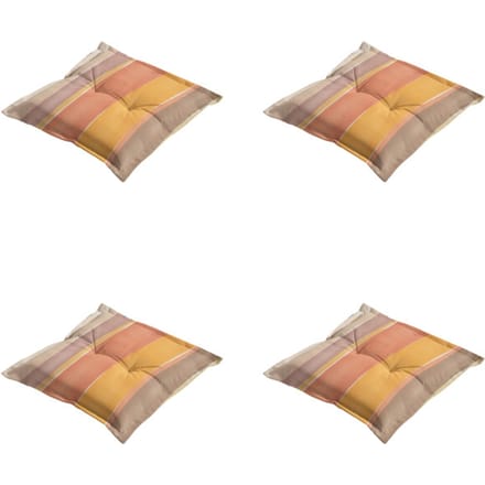 Madison zitkussen nox - 50x50x7cm set van 4