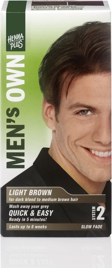 Hennaplus Men's Own Light Brown - Haarverf