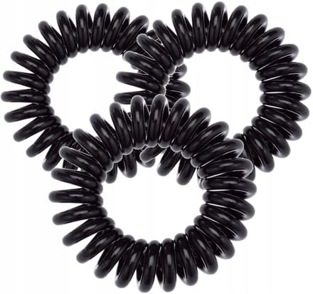 Bocca Beauty - Elastiekjes - Zwart - 3 Stuks - Haarbeschermend