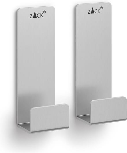 Potes Handdoekhaak 7cm Set/2 | Grijs | Staal