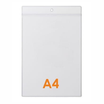 10 stuks - A4 Prijskaarthoesje / Meubelkaarthoes / Kaarthouder / Badgehouder - Type PHS-A4-Staand