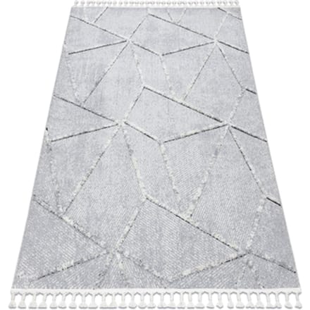 Kleden Rugsx Tapijt SEVILLA Z791C mozaika grijs / wit 80x150 cm
