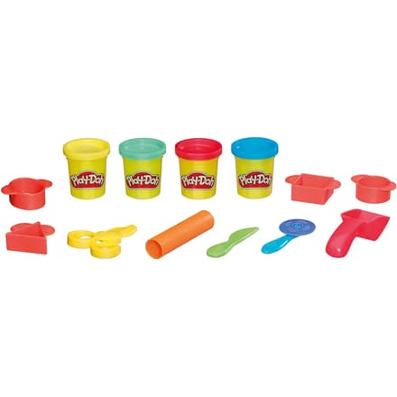 Play-Doh Starterset - Boetseerklei - Inclusief 4 potjes klei