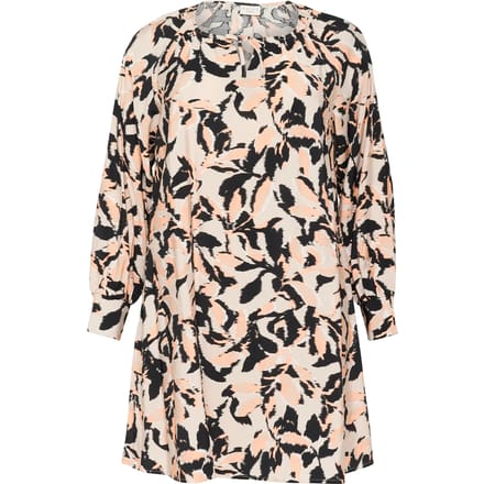 Damesjurk met lange mouwen KAFFE Curve Paca