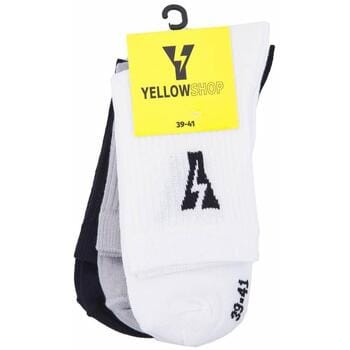 High socks Yellow Pack De 3 Thunder Socks