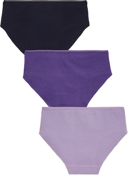 WE Fashion Meisjes 3-pack onderbroeken met print