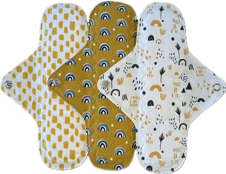 Fancy Sew - Wasbare inlegkruisjes - 3 stuks - Hello Yellow