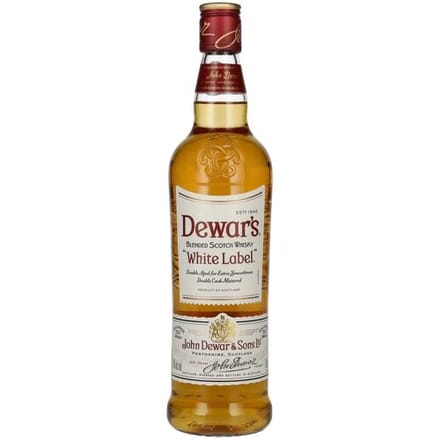 Dewar's WHITE LABEL Blended Scotch Whisky 40% Vol. 0,7l