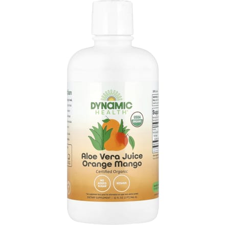 Biologische Aloë Vera, Sinaasappel Mango, 946ml(32 fl oz)