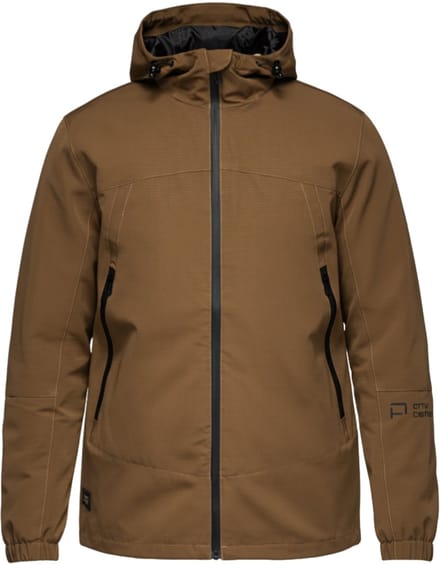 OMBRE Jas - Rits - Geruit Bruin S