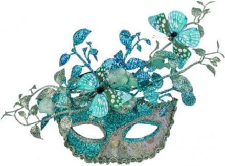 Carnival Toys Verkleedmasker Aquamarine Dames Blauw One-size