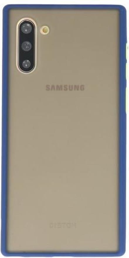 Kleurcombinatie Hard Case voor Samsung Galaxy Note 10 Blauw